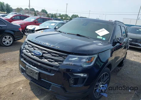 2019 Ford Explorer Sport z USA, uszkodzony, nr VIN 1FM5K8GT6KGB36329